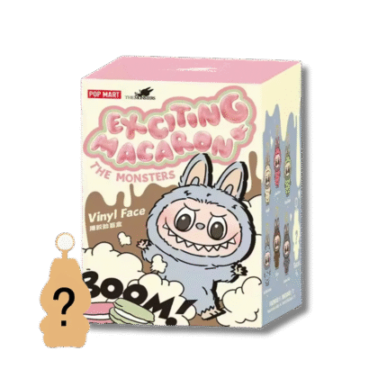 Labubu 1ª Edição - Exciting Macaron - The Monsters - Pop Mart